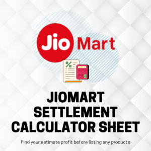 Jiomart Settlement Calculator Sheet